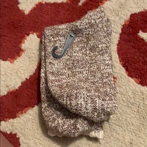 Socks non smoking home as are all of my clothes